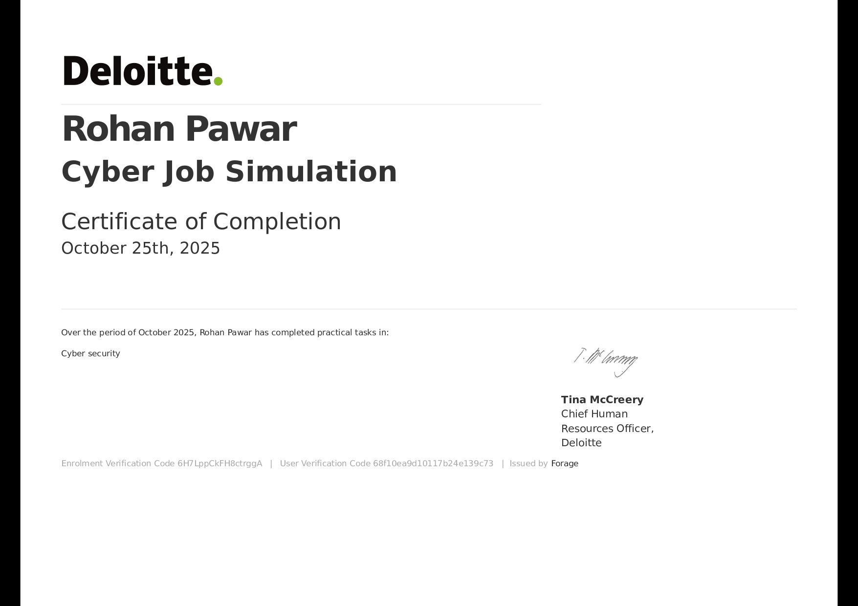 Certificate 2