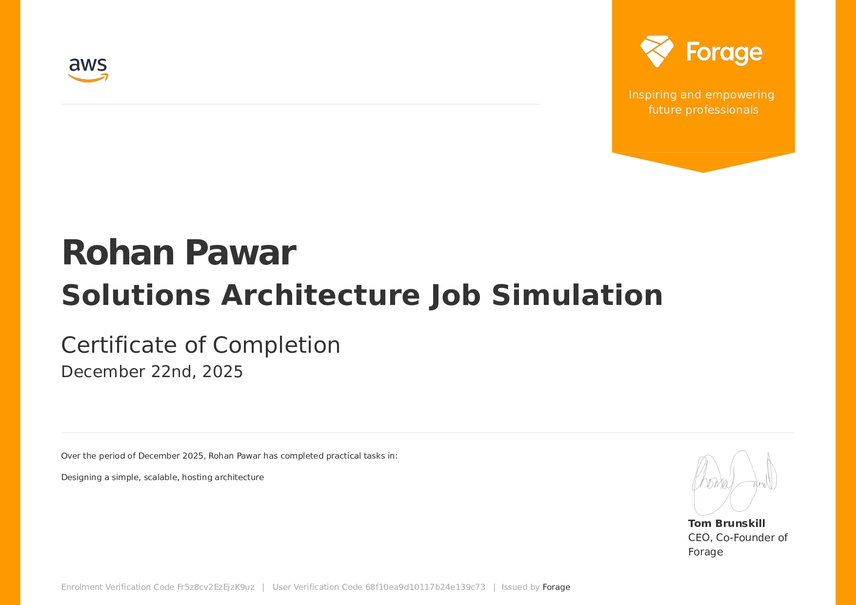 Certificate 3